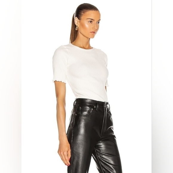 Citizens Of Humanity Annie Cotton Ribbed Top - Picture 3 of 12